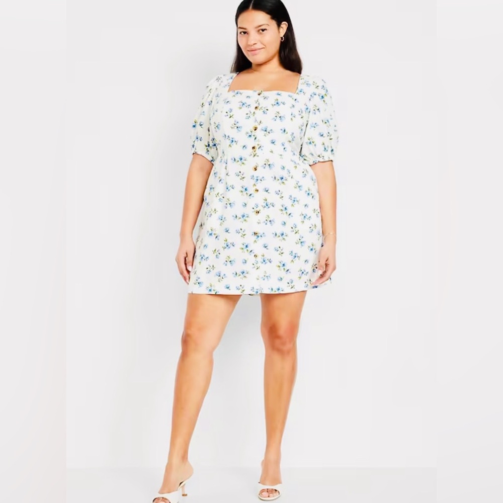 Old navy Floral Puff Sleeve Dress 12